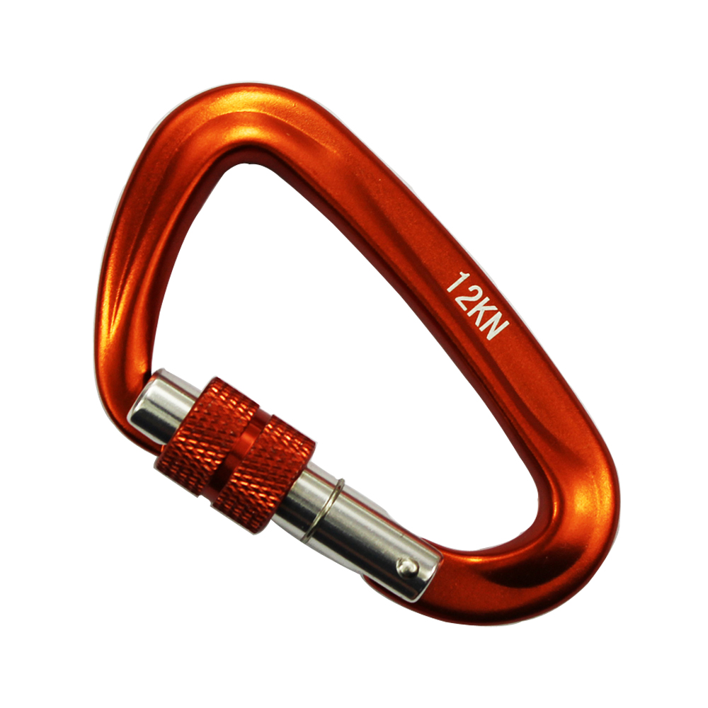  Авиационный алюминиевый D-образный карабин страховой крюк для скалолазания