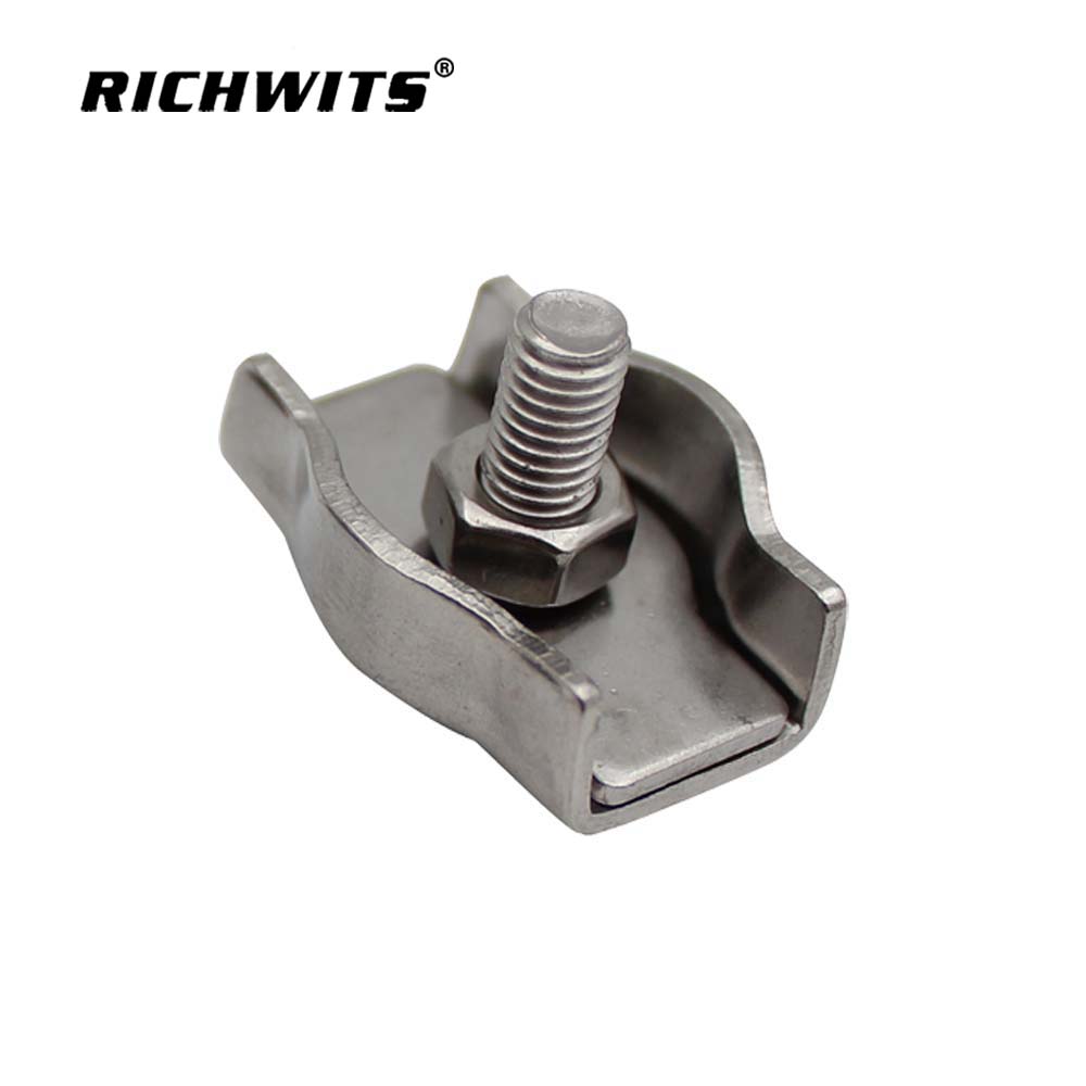  Симплексные зажимы для троса из нержавеющей стали, одиночный крестовый зажим для троса