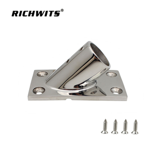  Морское оборудование из нержавеющей стали, прямоугольное основание рельса 45 градусов 