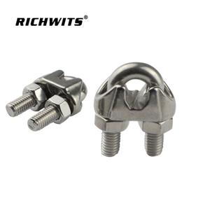 Кабельные зажимы Зажимы для проволоки из ковкой стали Веревочный зажим