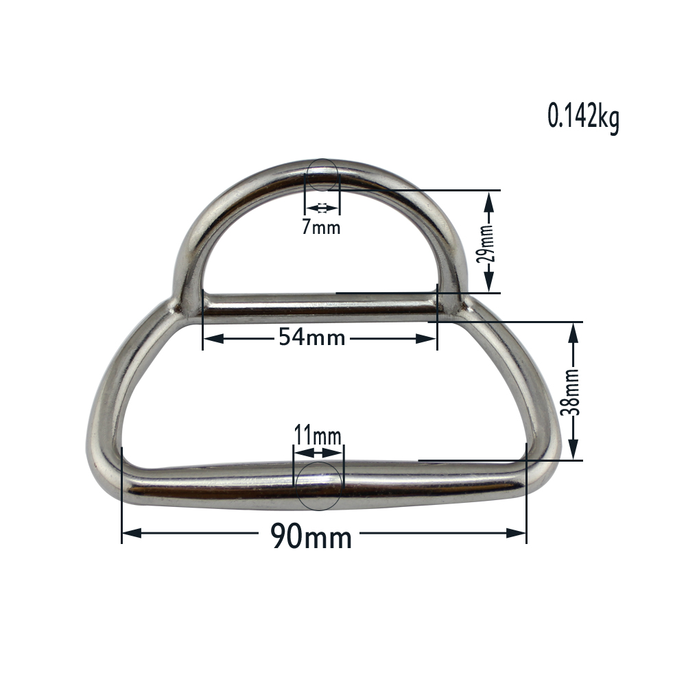 Ручка для буксировки лодки Heavy Duty 316, 90 мм