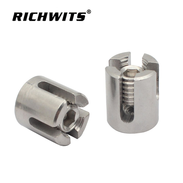  Крестообразный решетчатый зажим для троса 5 мм Крестообразные зажимы для троса Зажим для троса